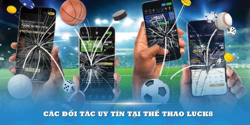 Các đối tác uy tín tại thể thao Luck8