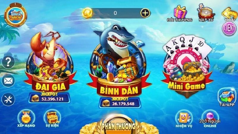 Lựa chọn bắn cá thần tài tại Luck8